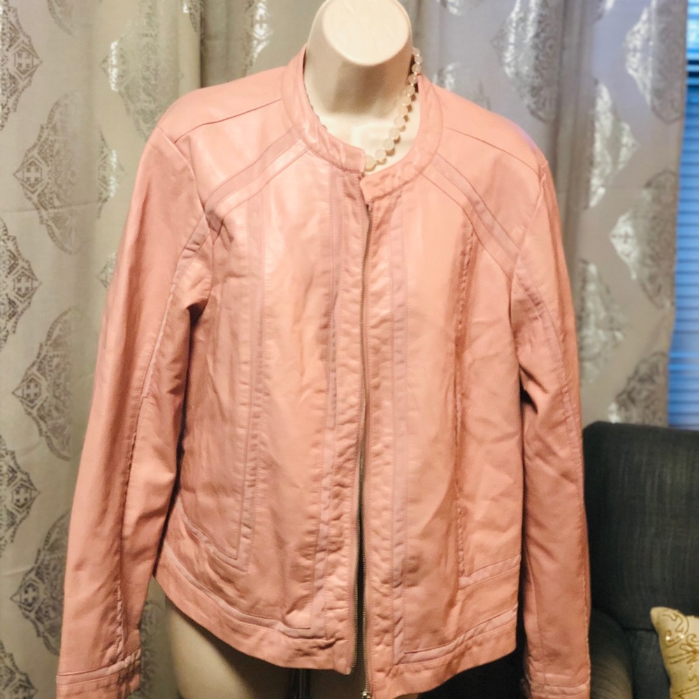 Jacket not leather